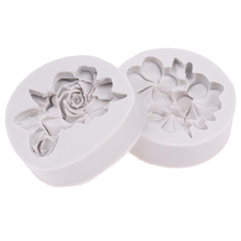 Силиконовая форма в форме цветка Diy Gardenia Plumeria Rubra Форма для мыла и помадки для торта