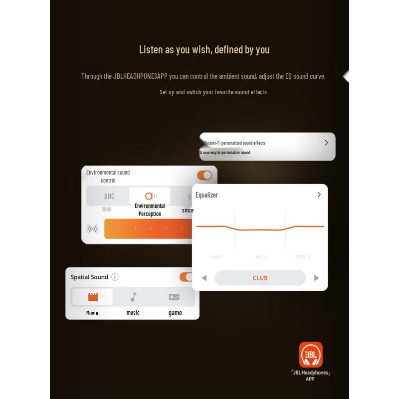 JBL Tour One M2 Wireless Noise-Cancelling Headphones