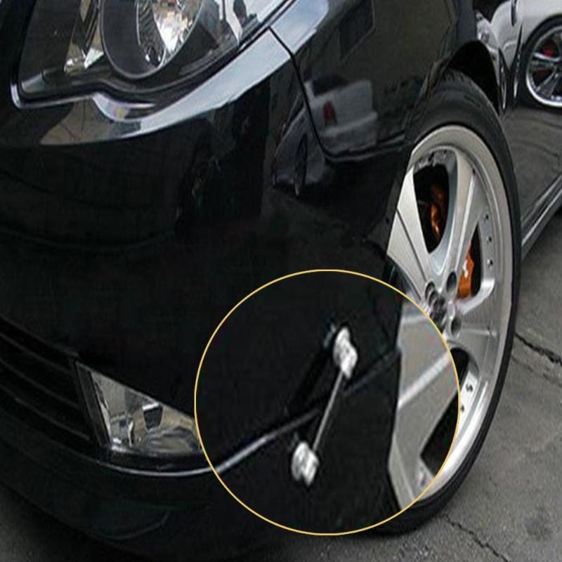 Set Of 2 Lightweight Car Front Lip Struts Rods Stabilizers Bars For Improved Stability And Control For Daily & Track Use