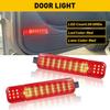 Пара светодиодных фонарей подсветки двери для Chevy Silverado Suburban Tahoe GMC Sierra Yukon