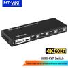 4-портовый HDMI KVM-переключатель MT-viki 4K@60Hz