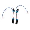 2 Pcs Eyebrow Wiring Harness Fang Accent Lights Connector Cable Replacement for Polaris RZR XP 1000