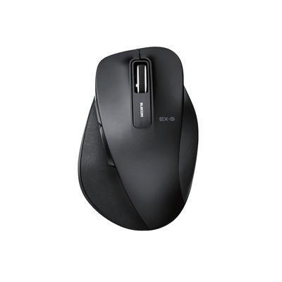 Беспроводная мышь ELECOM Quiet Grip M Size 5 Buttons Black M-XGM10DBSBK