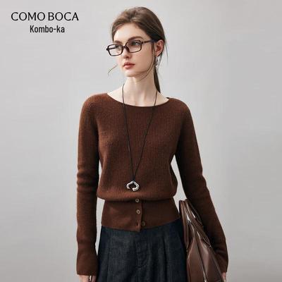 Женский вязаный свитер Komun Boca из 100% кашемира