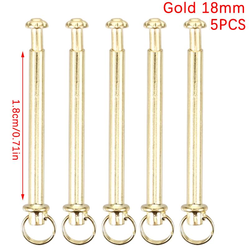 5 Sets Fan Accessories Hand Repairing Kit Pendant Light Metal Rivets For Folding Accessory Shaft Stainless Steel Nut