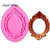 Silicone Mold Retro Fashion Frame Shape Cake Decorating Tools Chocolate Mold Kitchen Baking
