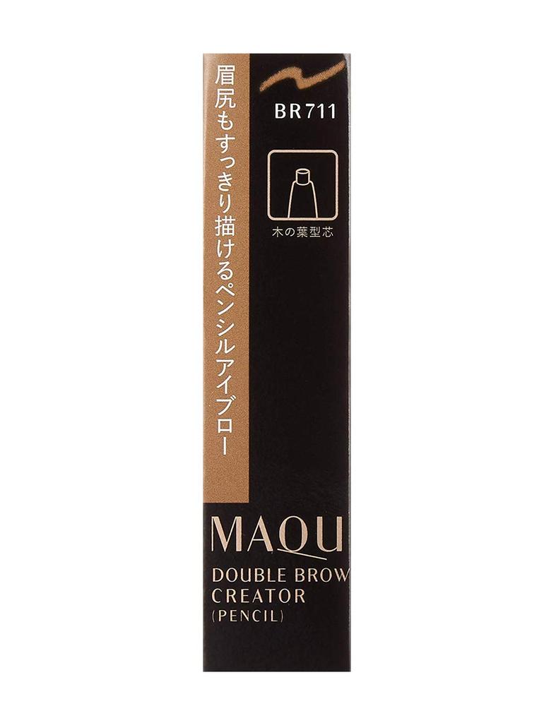 Карандаш для бровей Maquillage Double Brow Creator BR711 светло-коричневый картридж 0,2 г