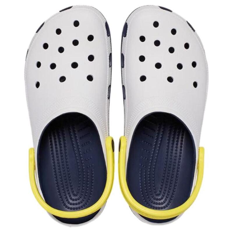Crocs EVA Simple, Fashionable, Comfortable Trendy Outdoor Commuter Shoes Men's White