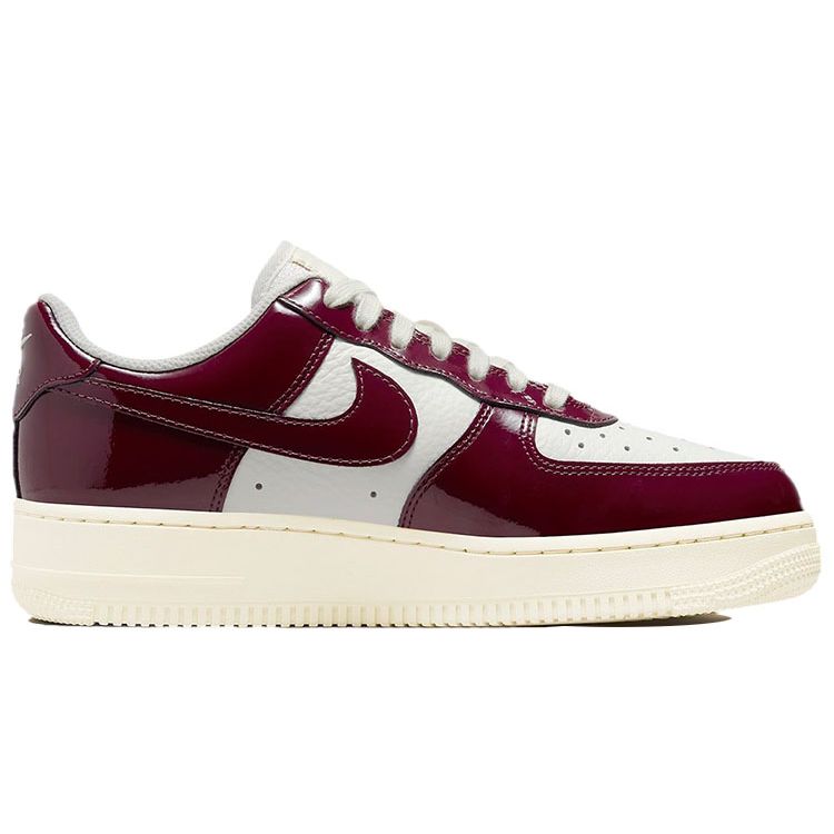 Nike Air Force 1 Roman Empire Women Sneakers Red Sail Dark-Beetroot DQ8583-100