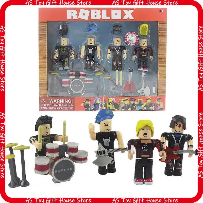 Продаются фигурки Roblox 2,5-3 дюйма, куклы из игры Виртуальный мир, разные стили, с оружием, коллекционные игрушки, подарок
