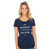 Women's T-shirt - A MOM IS ALWAYS RIGHT 2 MPT