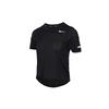 Icon Clash Dri-FIT Дышащая футболка для бега с короткими рукавами Женские топы Черные CJ2432-010