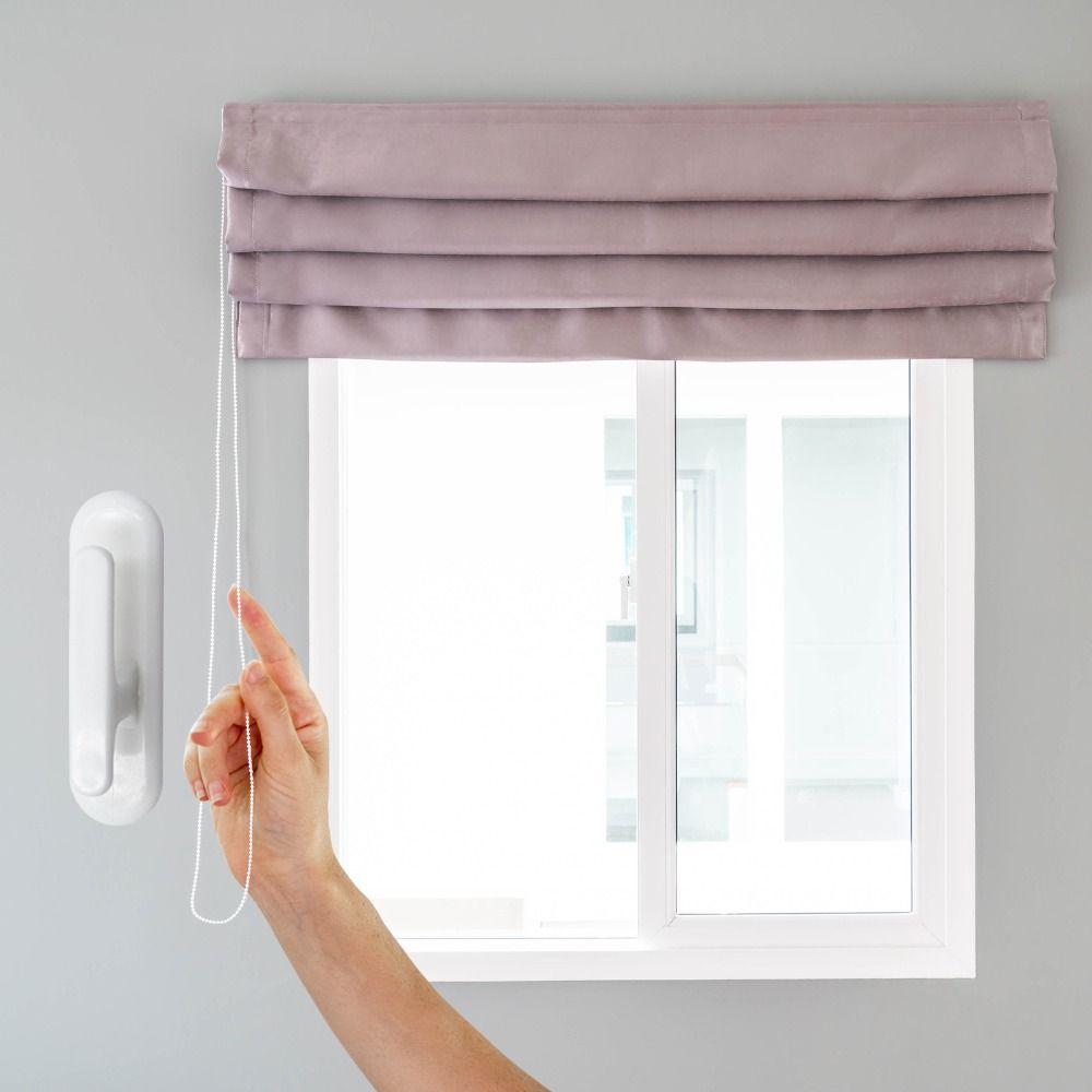 4/8/10 шт. Пластиковый крючок для веревки для штор на окно, самоклеящаяся настенная вешалка