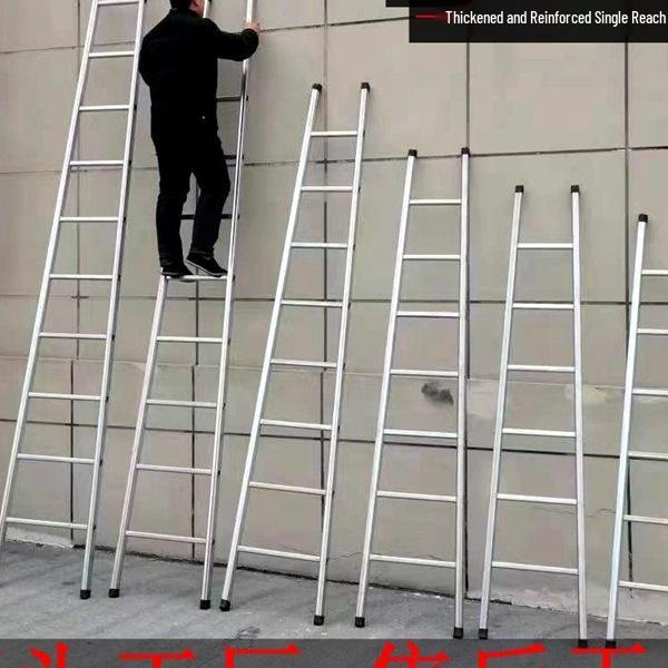 Многофункциональная комнатная лестница: 4м/3м Складная железная лестница для бытового, инженерного и чердачного использования.