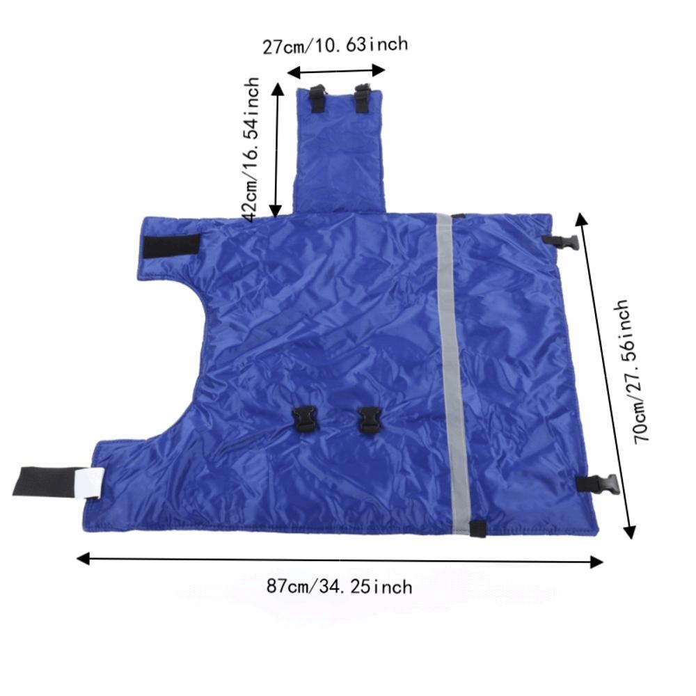 Oxford Fabric Calf Warm Coat Double-Breasted Buckles Calf Clothing Calf Warm Clothes  Livestock