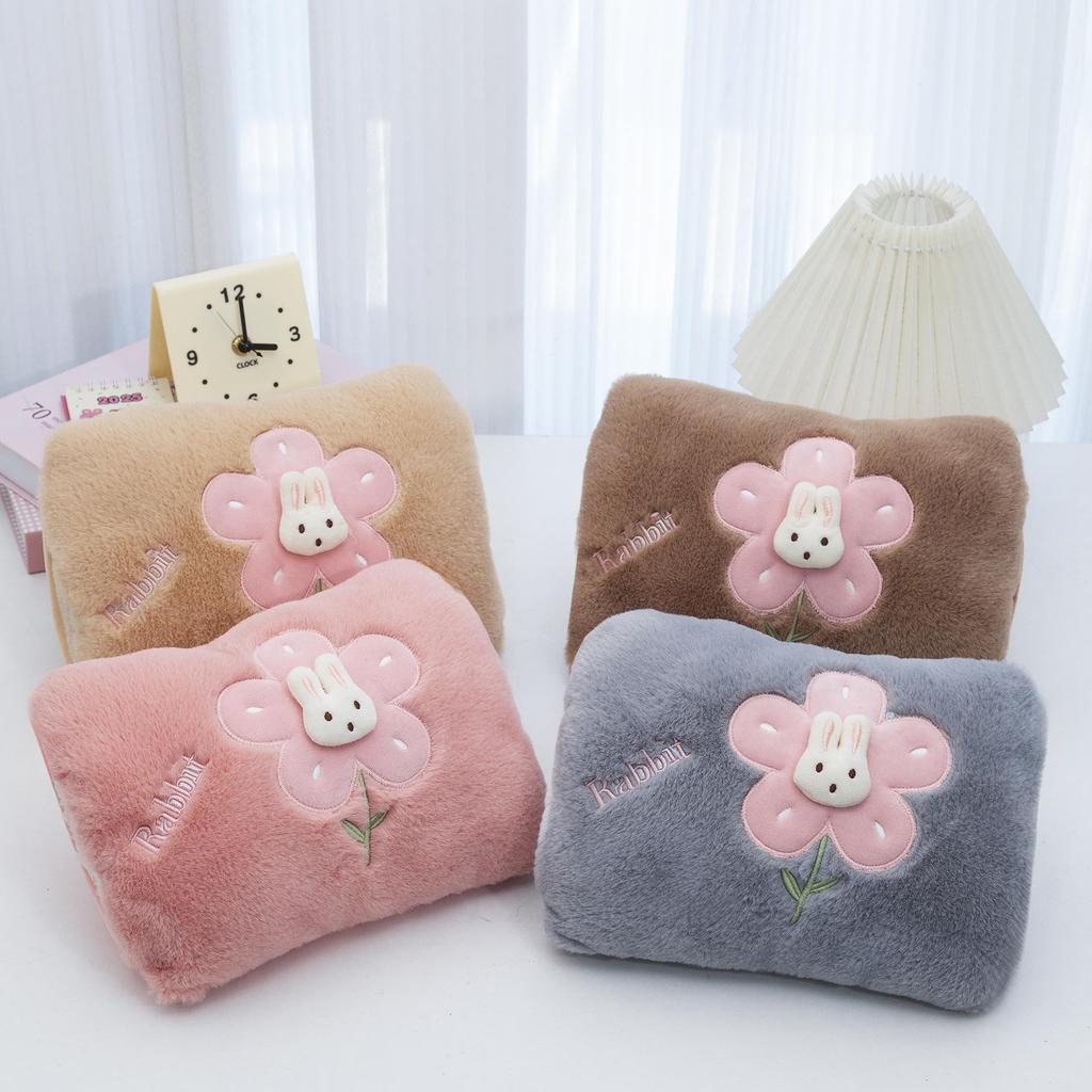 Автоматическая электрическая плюшевая мультяшная грелка для рук с безопасным отключением