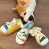 with Cotton Rope Dog Teeth Grinding Slippers Bite Resistant Dog Sound Making Toys  Relieve Boredom