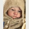 19-дюймовая кукла реборн Levi Twins, мягкая ткань, тело с открытыми или закрытыми глазами, кукла для новорожденного, 3D-окрашенная кожа, видимые вены, фигурка, кукла, игрушки для детей