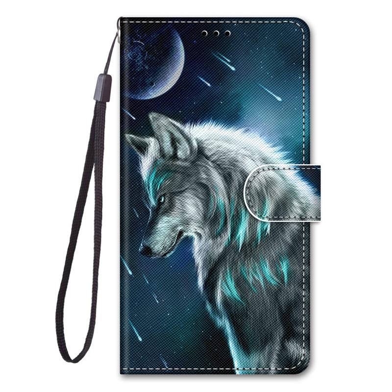 Wallet Book Stand Phone For Case Samsung Galaxy A52S 5G Case on For Samsung A 52s A52 S A12 A22 A32 5G Cover Pattern Magnetic