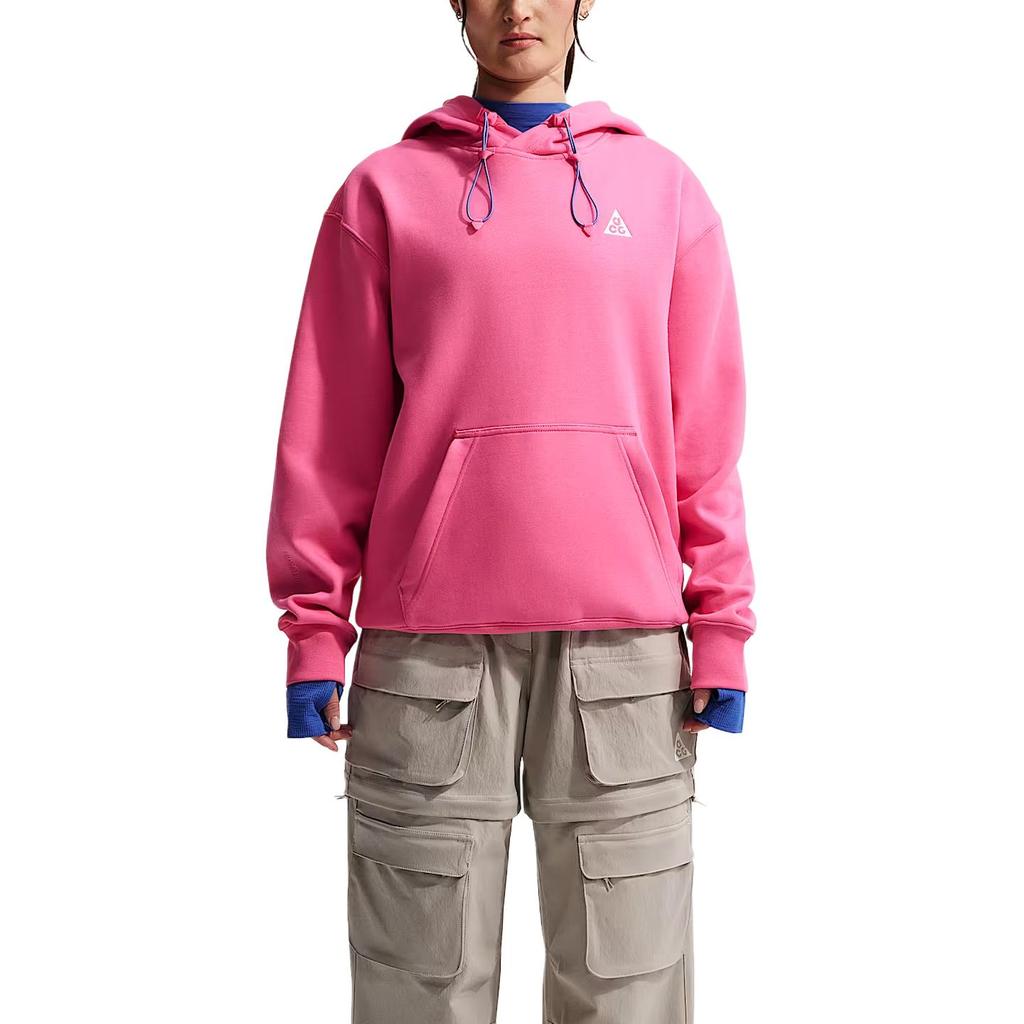 Nike Серия ACG Therma-FIT Свободная Теплая Флисовая Толстовка с Капюшоном Длинный Рукав Свитшот Унисекс Свитшот DZ3393-684