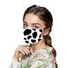 1PC Adult Printed Ice Silk Mask To  Against Dusts And Haze Mask