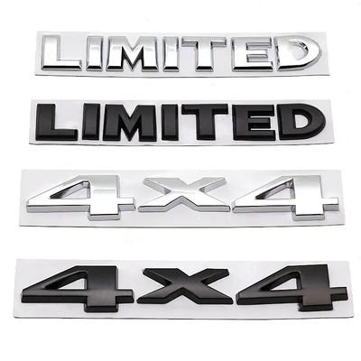 3D металлические наклейки на багажник автомобиля для Jeep 4X4 Limited Letters Emblem Logo Grand Cherokee Overland Compass Wrangler Accessories
