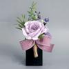 Artificial Flower Wrist Corsage Hand Boutonniere DIY Wedding Decor Bracelet Wristlet Band for