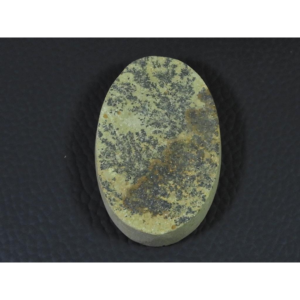 73Cts.Natural Psilomelane Germane Dendrite Oval Cabochon Loose Gemstone B-283