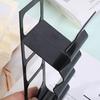 Desktop Storage Rack Remote Control Holder Multiple Compartments Space-Saving Stationery Mobile Phone Organizer