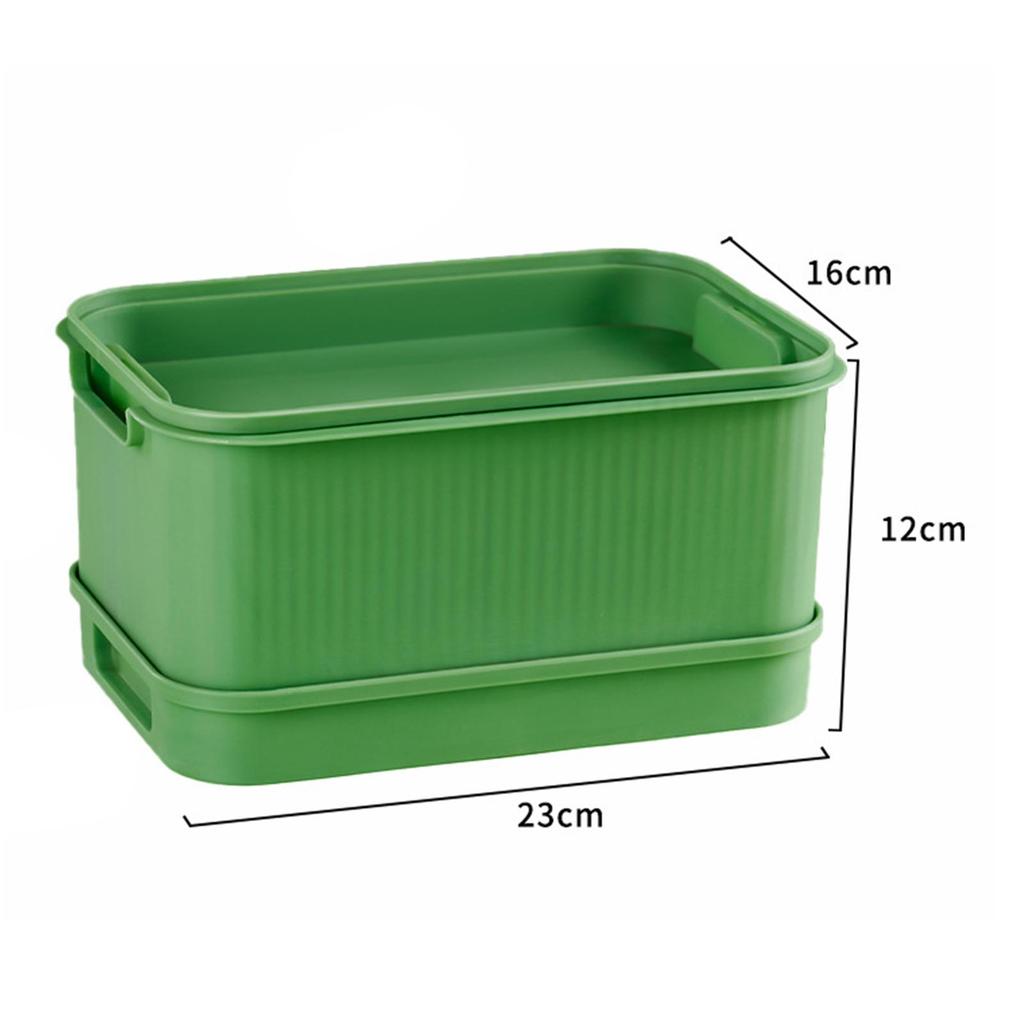 Seed Sprouts Tray Nursery Tray Saving Space Mini Greenhouse Germination Kits for Sprout Planting Container Green Growing Tray