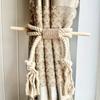 1 пара неперфорированных ремней для штор в богемном стиле, хлопковые веревки ручной работы, ремни для штор, оригинальные аксессуары для штор Su Feng