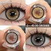 Colored Lenses For Myopia Prescription High Quality Contact Lenses Beauty Pupil Annual Black Contact Lenses