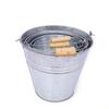 Moufu Portable Galvanized Steel Water Bucket