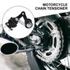 Universal Motorcycle Chain Tensioner Suitable for Dirt Bikes ATVs Beach Buggies Extreme Riding Conditions Aluminum Alloy