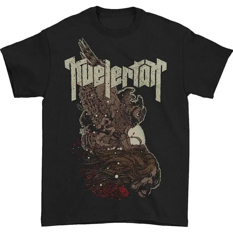 KVELERTAK cd lgo DECAPITATION OWL FLYING w HEAD SHIRT 2X splid meir