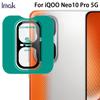 Для iQOO Neo10 Pro 5G стекло IMAK черная версия стеклянная пленка для линз высокой четкости самопозиционирующаяся версия