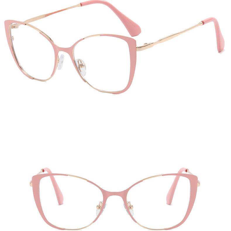 Женские треугольные металлические очки, модная и персонализированная уличная фотография, вогнутая форма, маленькое лицо