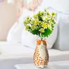 Cute Polka Dot Cat Vase Multicolor Tiny Animal Flower Vase Gift Hydroponic Flower Pot  Shelf Decor