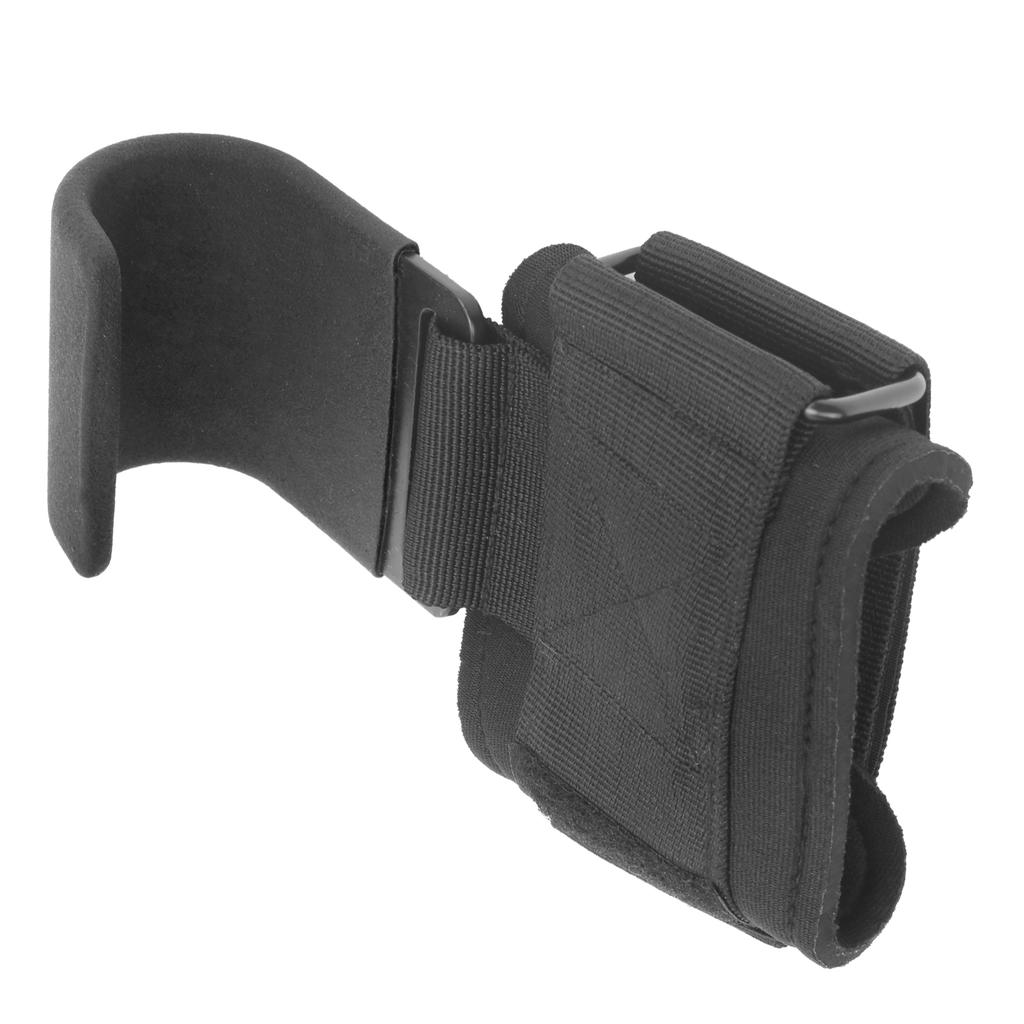 Спортивная тяжелая атлетика Подтягивание Крюк Тренажерный зал Силовые тренировки Пауэрлифтинг Напульсники Поясная обертка Черный крюк