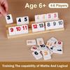 106Pcs Wooden Rummy Cube Game 106 Tiles Classic Board Game Board Games Rummy Tiles  Family Game