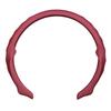 Universal 38cm Steering Wheel Cover Sport Style Microsuede Perforated Nappa Leather Anti-Slip Grip All Car Models Four