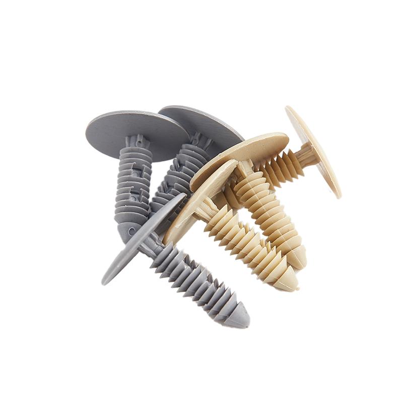 20Pcs Plastic Rivets 7Mm Hole Auto Fasteners For Buick Ford Roof Pad Trim Clips