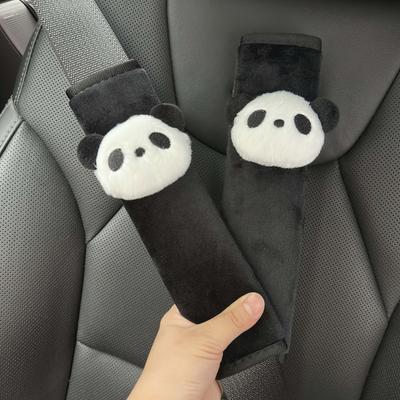 Защита плеча ремня безопасности автомобиля, фигурка короткий плюш прищепка защита ремня безопасности для шеи