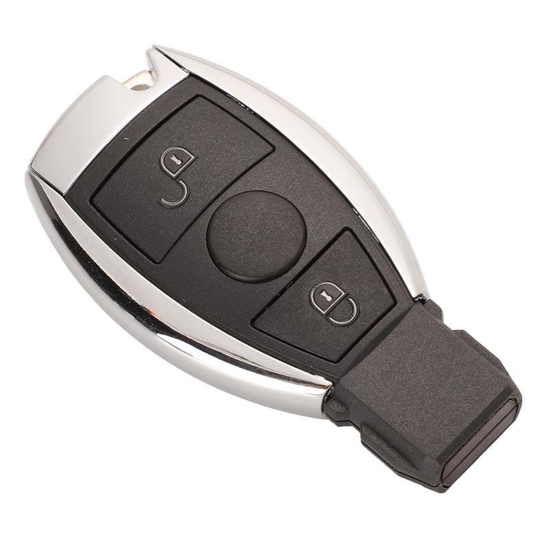1PCS No logo 2/3/4 Buttons Remote Smart Car Key 433MHz BGA Style for MB Mercedes BENZ C E S Supports Original NEC BGA F
