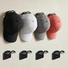 5-Pack Adhesive Hat Hooks for Wall - Minimalist Baseball Cap Organizer & Display Rack - No Drilling Sticky Hat Hangers for Door, Closet & Room Decor