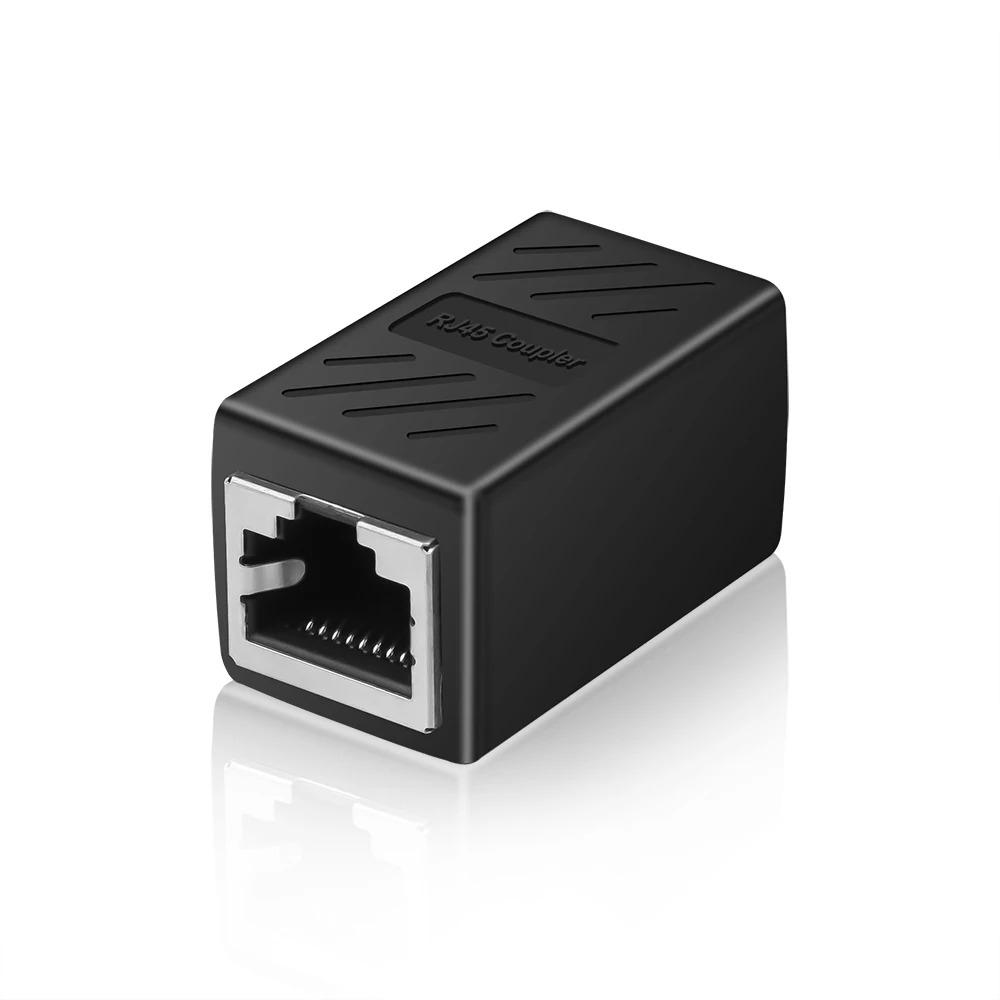 2-портовый гигабитный сетевой коммутатор 1000 Мбит/с RJ45, сетевой разветвитель, селектор удлинителя кабеля, бесплатный 2-сторонний разъем адаптера