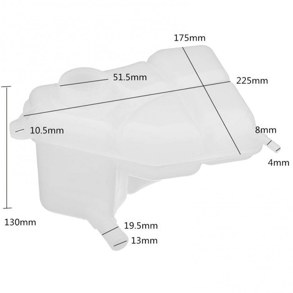 Расширительный бак для охлаждающей жидкости, коллектор для воды, бутылка 1221362 для Fiesta 2001 2008