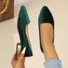 2024 Высококачественная женская обувь, женские туфли на высоком каблуке, модные повседневные туфли-лодочки в тон, женские сексуальные туфли с острым носком, женские