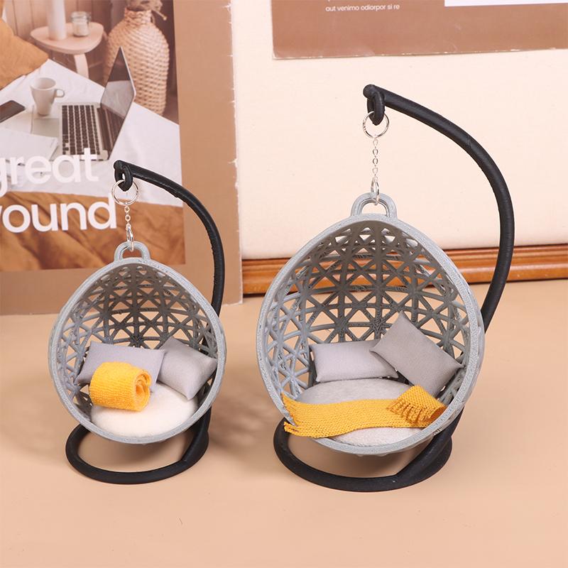 1 набор детских моделей, миниатюрный гамак, макет дома, реквизит, сделай сам, качели, кукольный домик, игрушки, украшения