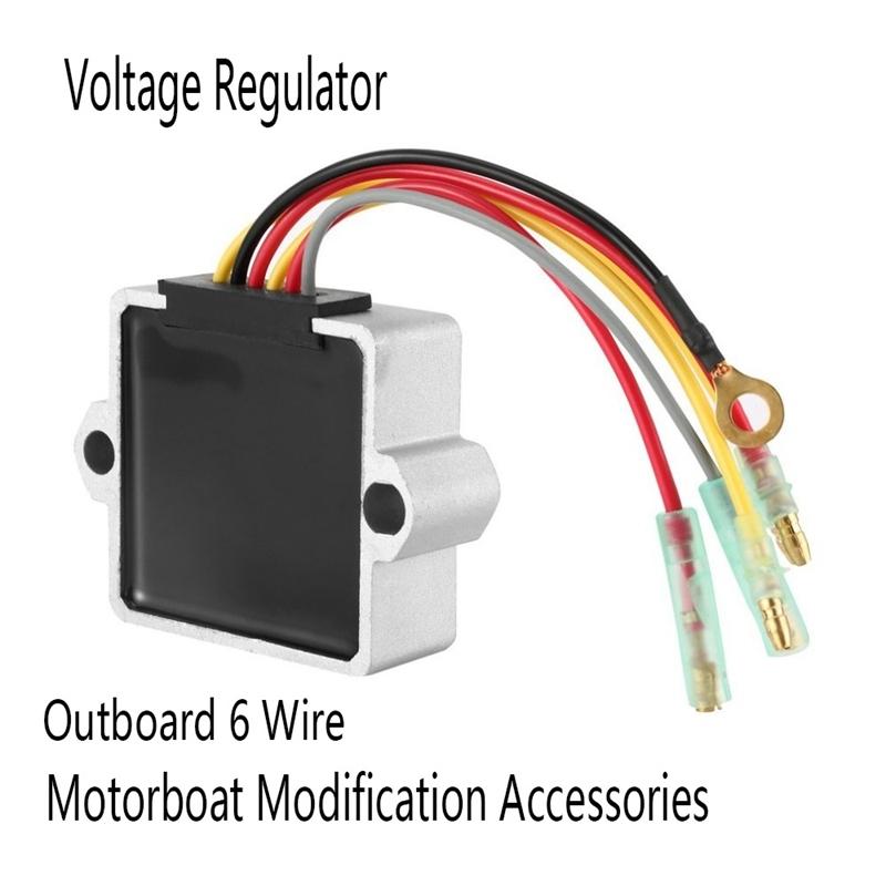Voltage Regulator for Mercury Mariner Outboard 6 Wire 815279-3 883072T Motorboat Modification Accessories